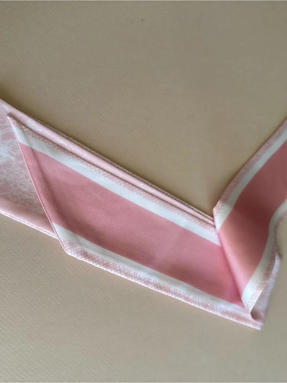 Pink Floral Scarf M1588